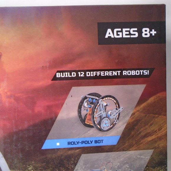 Sillbird Solar Robot Creation Kit -190 Pieces Make 12 Different Robots - Picture 4 of 8